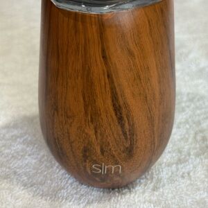 Sleek Brown Wood-Style Tumbler by